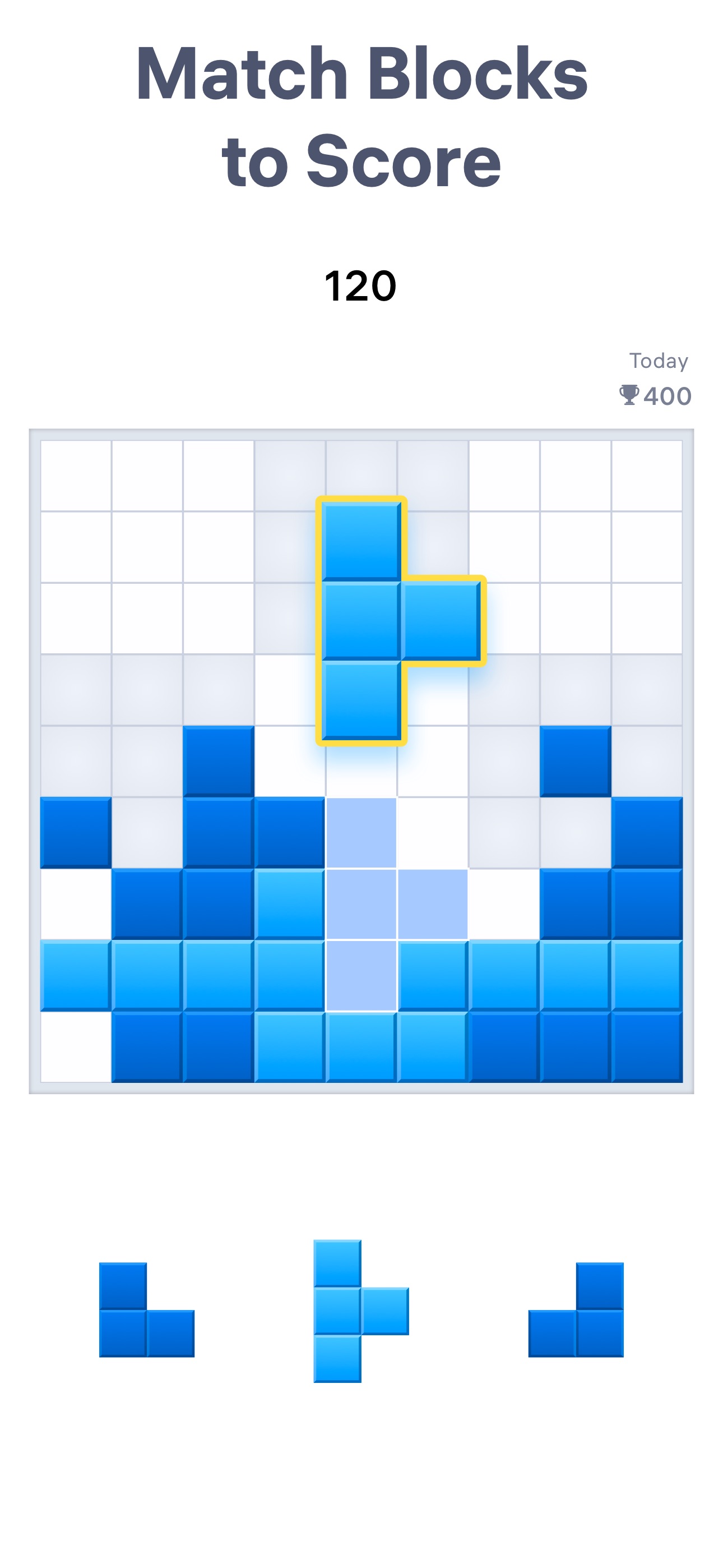 Blockudoku：把多格方块放进9×9盘面，填满整行、整列或3×3宫即可消除。